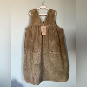 The Vintage Corduroy Overdress by The Simple Folk